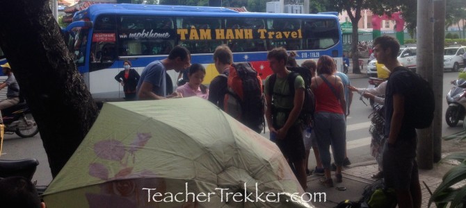 Sweating on a Sleeper Bus to Mui Ne, Vietnam