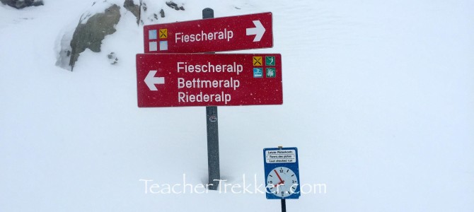 Switzerland – Snowboarding Fiesch Eggishorn