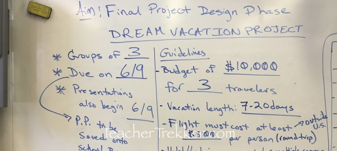 Economics – Project – Budgeting a Dream Vacation