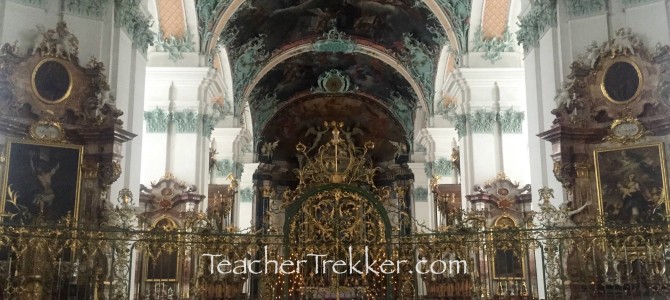 St. Gallen, Switzerland – Abbey at Saint Gall – UNESCO Site